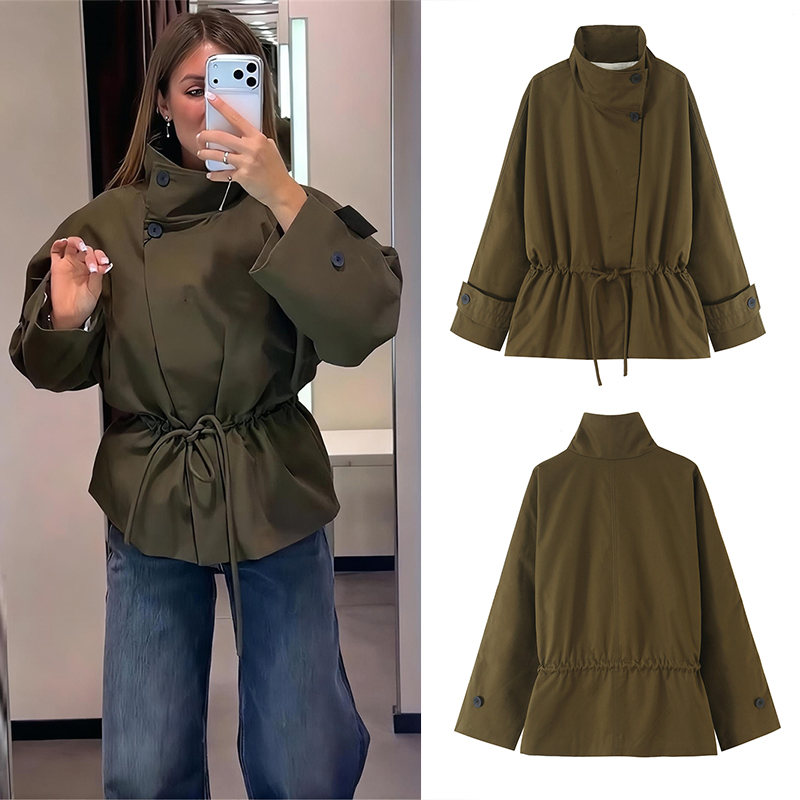Street Fashion Trends 2026 - Guobioziy Women's Casual Loose Parka Jacket