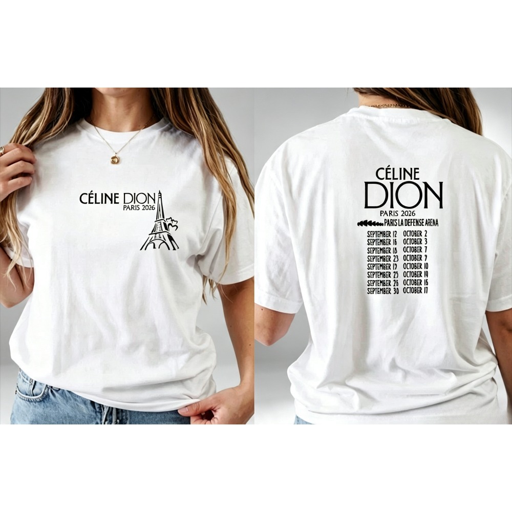 Street Fashion Paris - Paris Eiffel Tower Tour Date Print