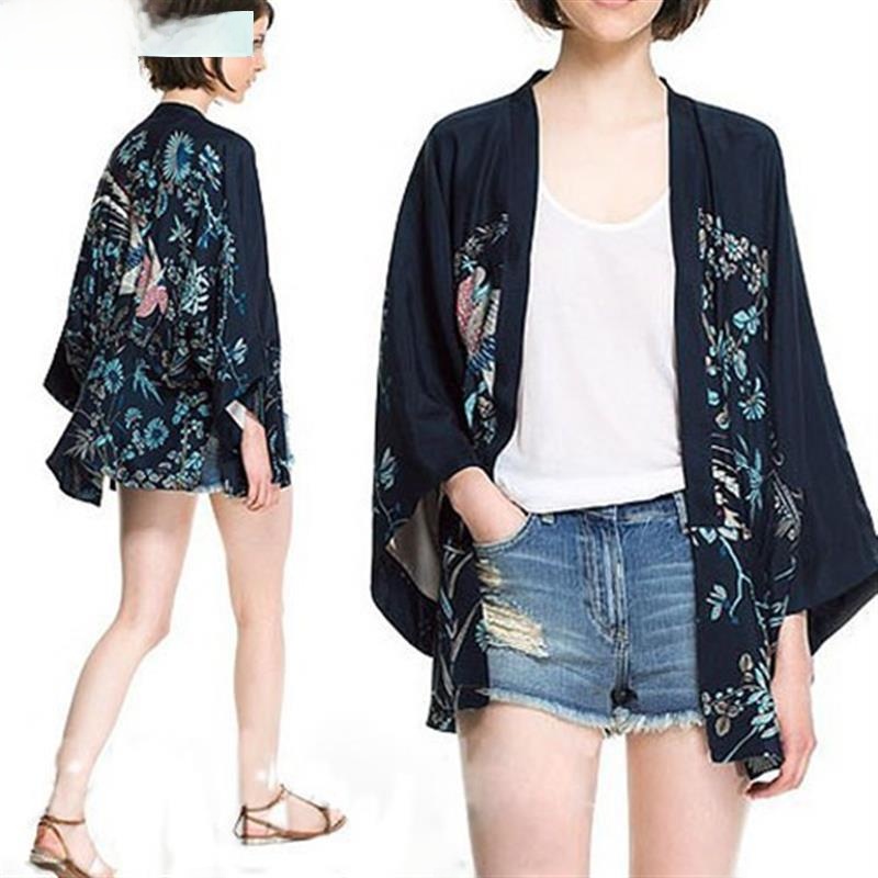 Women's Silk Kimono Cardigan S - Street Fashion Kimono 评论和价格