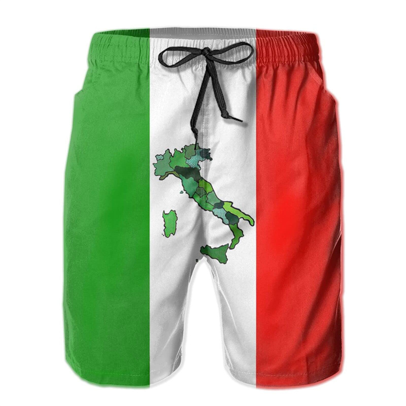 New In Italian Flag Swim Trunk - Italy Fashion Street 评论和价格