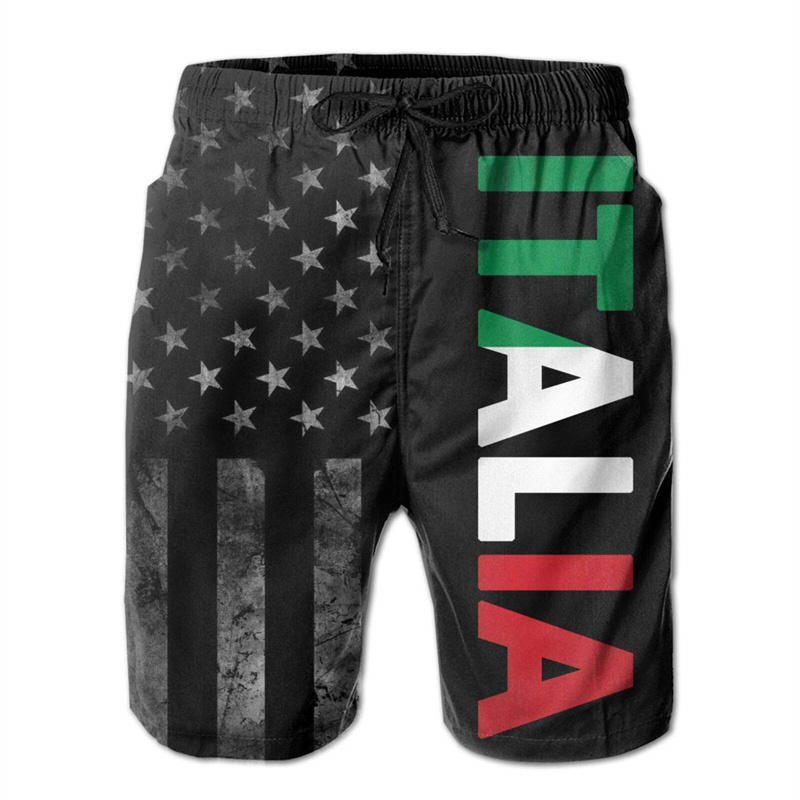 New In Italian Flag Swim Trunk - Italy Fashion Street 评论和价格