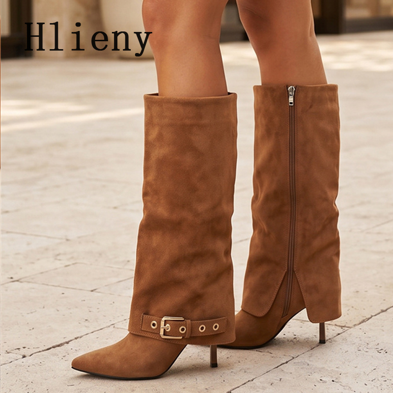Hlieny New Design Women Knee-H - Street Fashion Designers 评论和价格