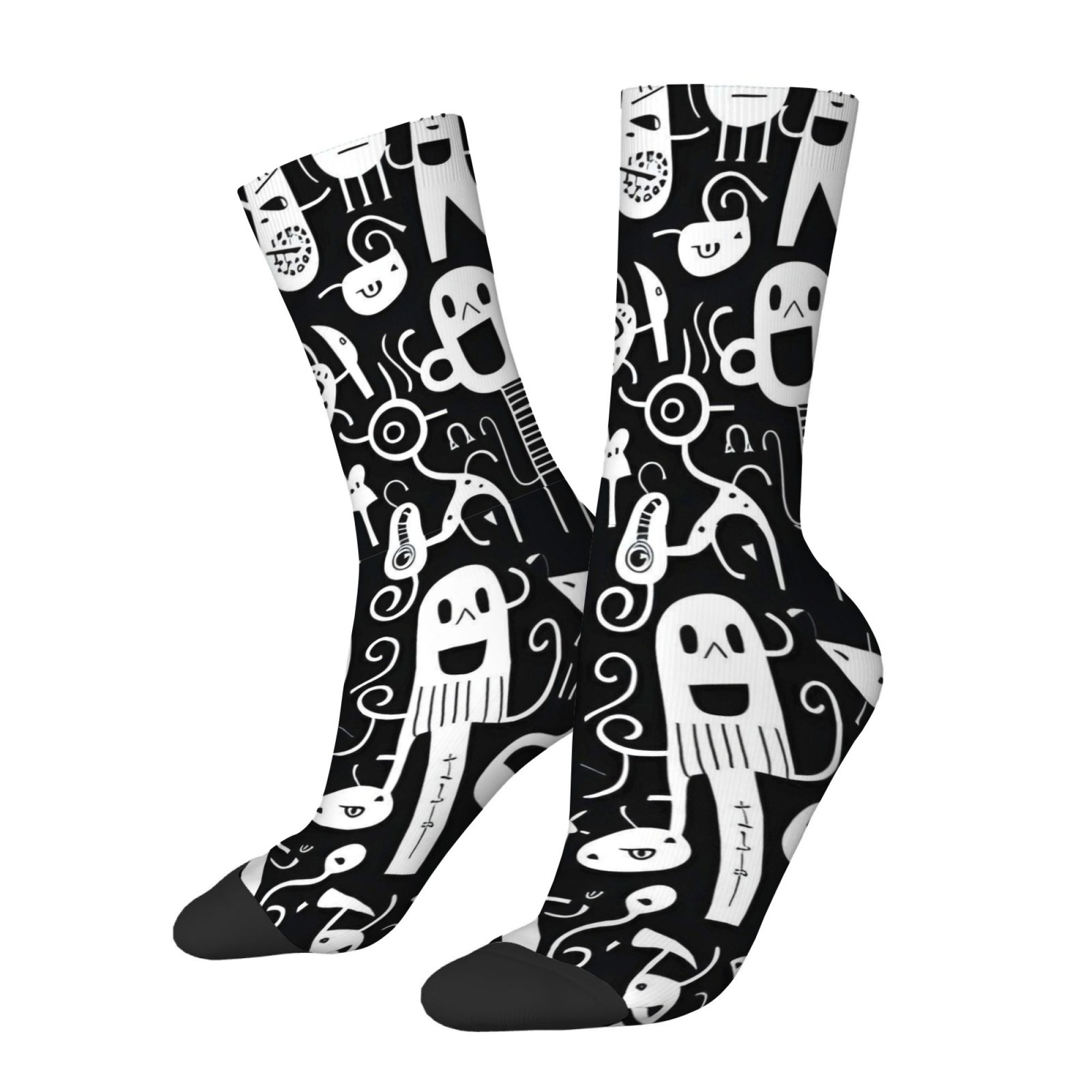 Black White Graffiti Quirky Pr - Street Fashion Youtube 评论和价格