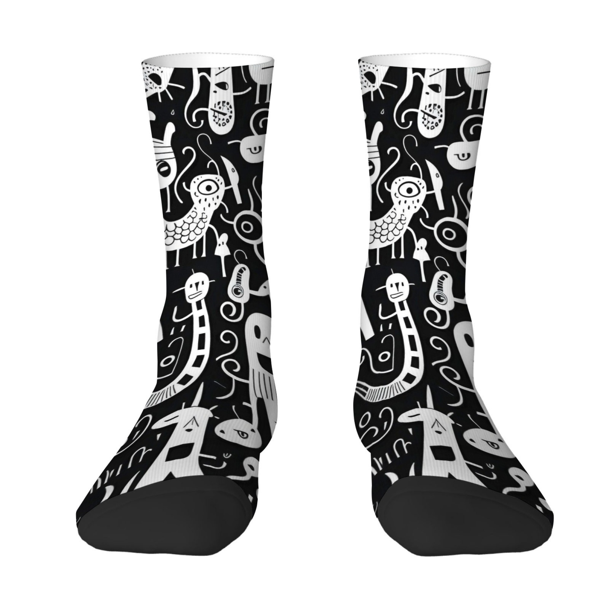 Black White Graffiti Quirky Pr - Street Fashion Youtube 评论和价格