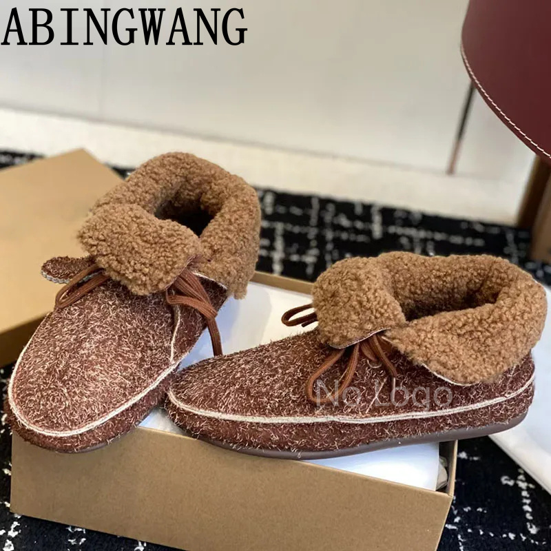 2025 Autumn New Lace Up Round  - Street Fashion Rome 2025 评论和价格