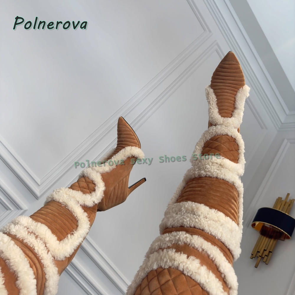 Faux Fur Patchwork Sexy Long B - Street Fashion Trends 2026 评论和价格