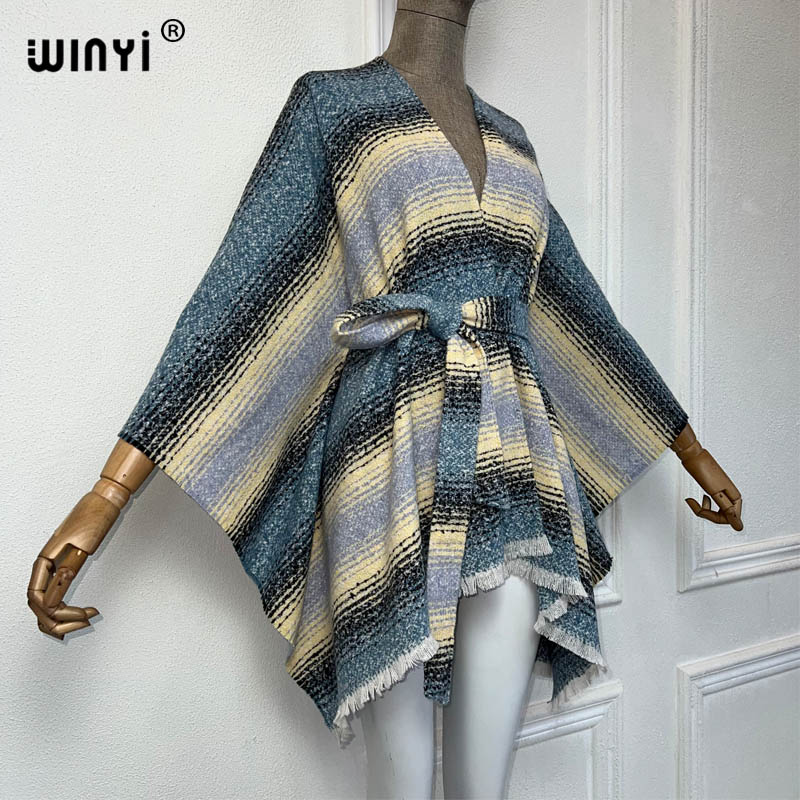 WINYI winter jacket for women  - Street Fashion Kimono 评论和价格