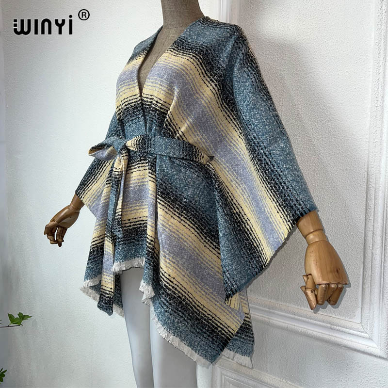 WINYI winter jacket for women  - Street Fashion Kimono 评论和价格