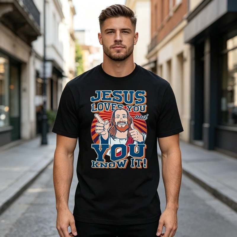 Christian Faith Themed Tee Shi - Street Style Fashion Quotes 评论和价格