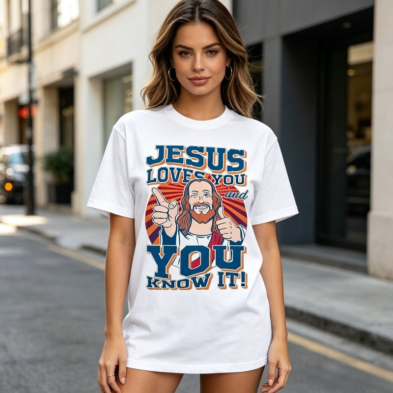 Christian Faith Themed Tee Shi - Street Style Fashion Quotes 评论和价格