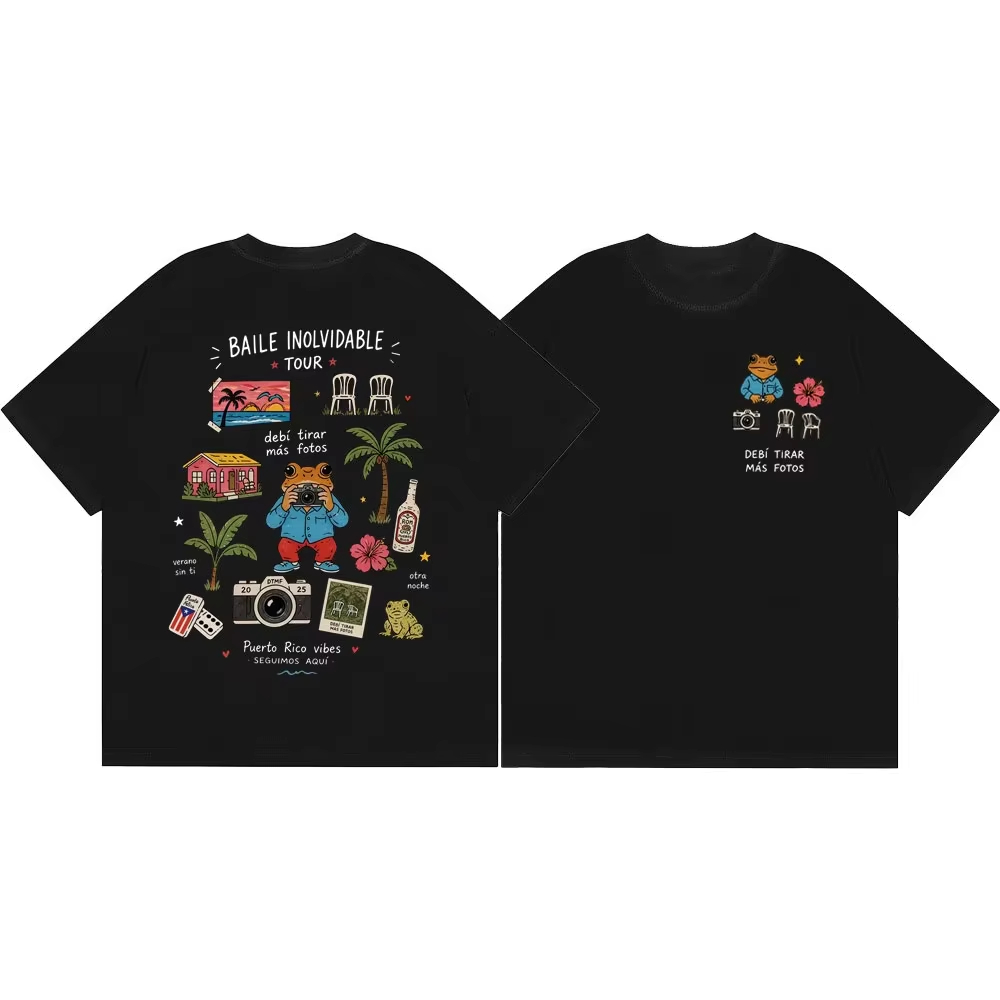 Unisex 2026 Rapper Bad Bunny D - Foto Street Fashion 评论和价格