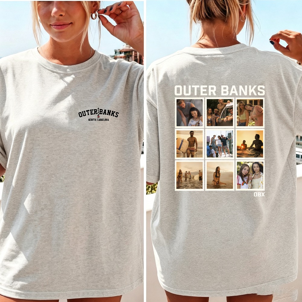 Outer Banks‑Inspired T‑Shirt 9 - Street Fashion Logo 评论和价格