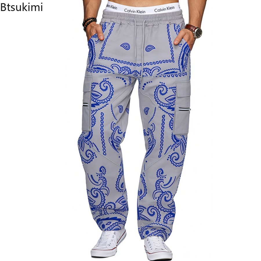 2026 Men Trend Printed Loose H - Street Fashion Trends 2026 评论和价格
