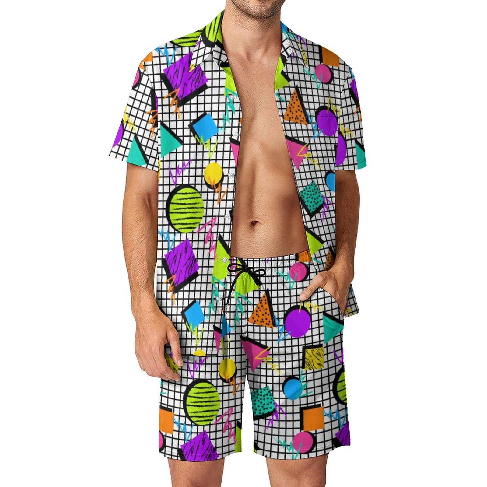 Summer Irregular Geometric 3D  - Street Fashion Clothes 评论和价格