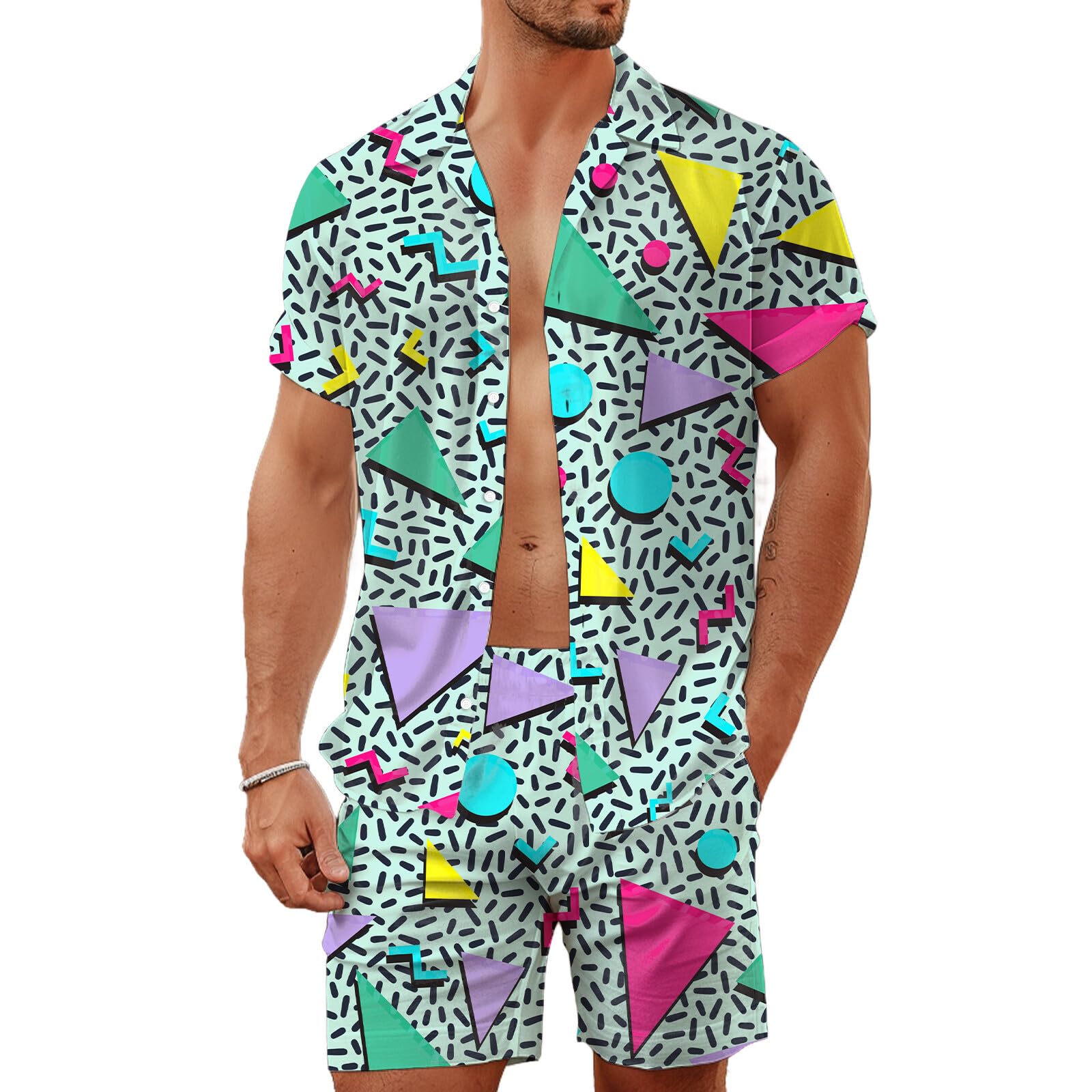 Summer Irregular Geometric 3D  - Street Fashion Clothes 评论和价格