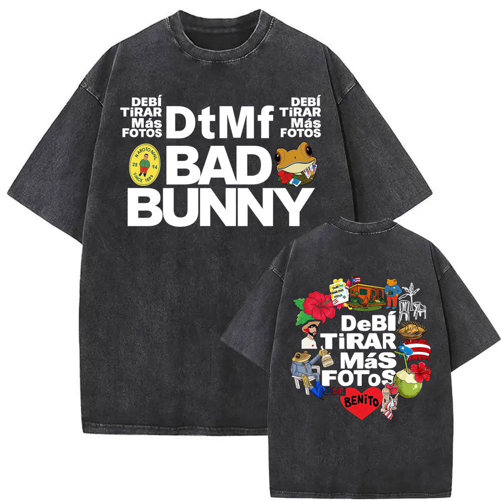 Bad Bunny DTMF Debi Tirar Mas  - Foto Street Fashion 评论和价格