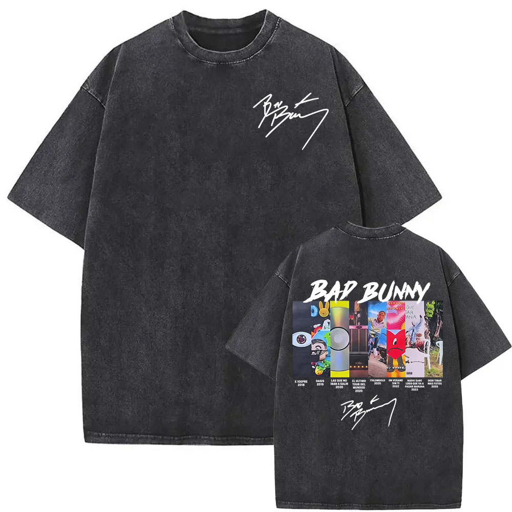 Bad Bunny DTMF Debi Tirar Mas  - Foto Street Fashion 评论和价格