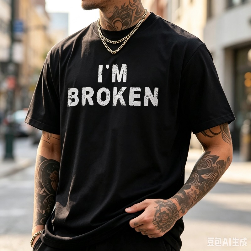 Distressed Quote Men T-Shirt I - Street Style Fashion Quotes 评论和价格