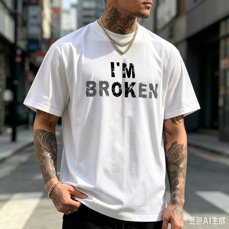 Distressed Quote Men T-Shirt I - Street Style Fashion Quotes 评论和价格