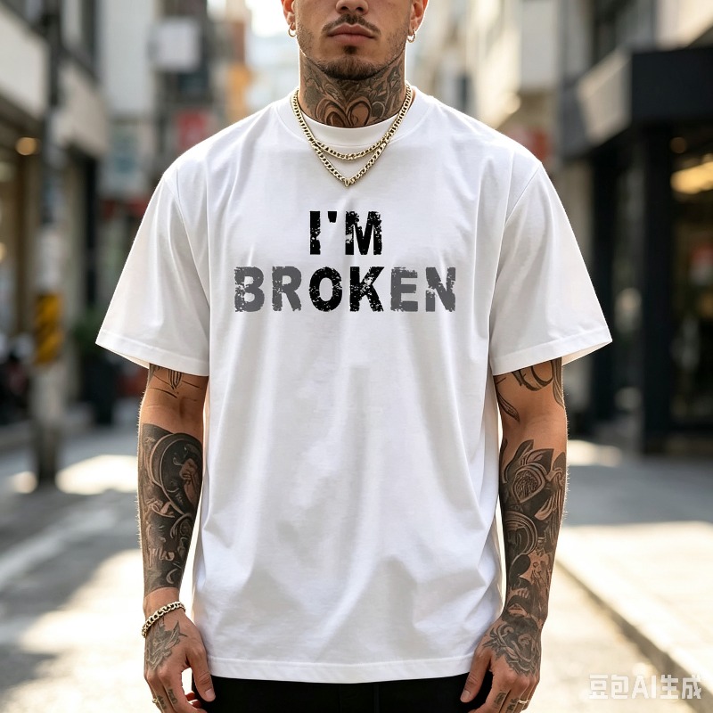 Distressed Quote Men T-Shirt I - Street Style Fashion Quotes 评论和价格