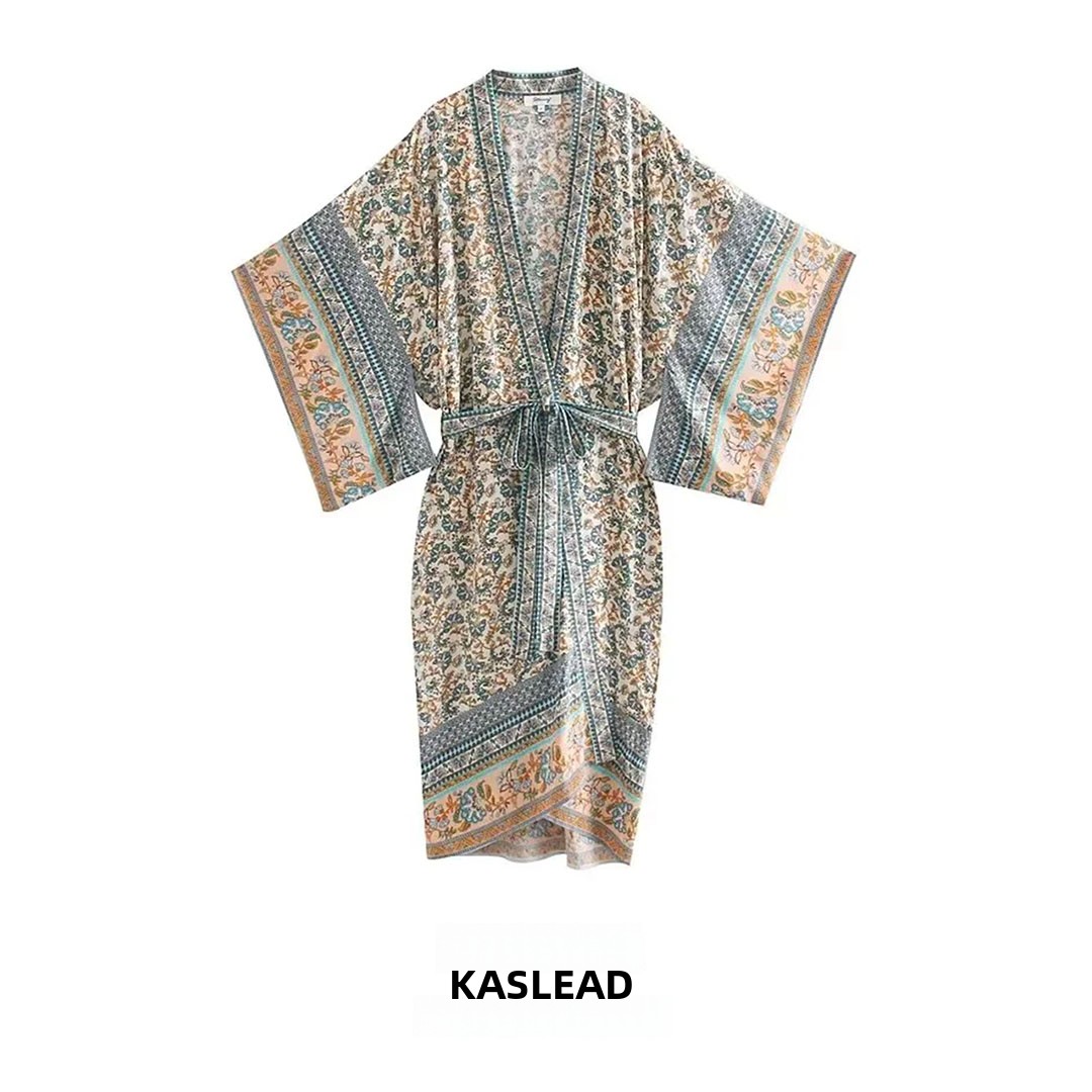 KASLEAD New Women's Street Sty - Street Fashion Kimono 评论和价格