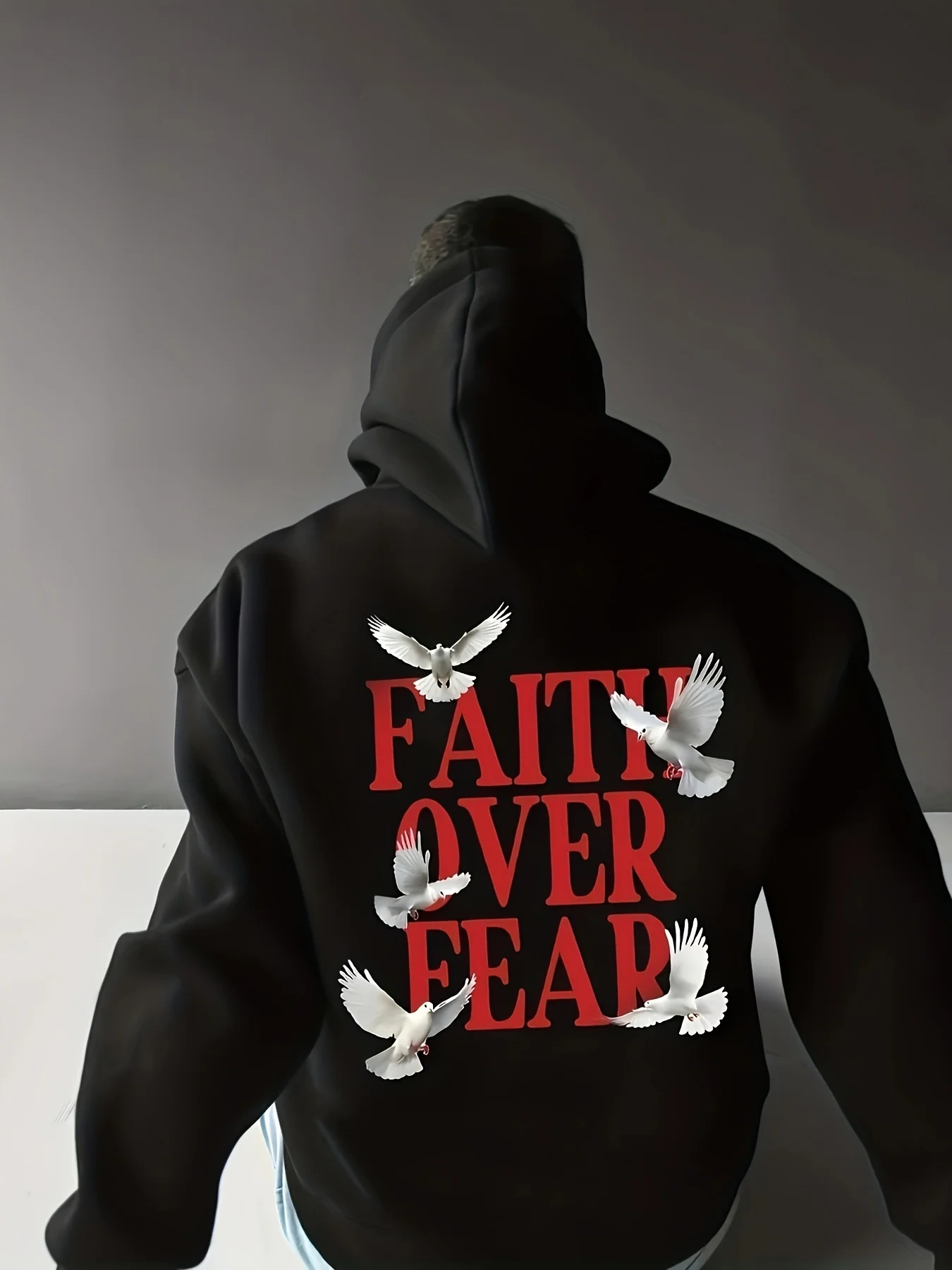 Retro Faith Quotes White Dove  - Street Style Fashion Quotes 评论和价格