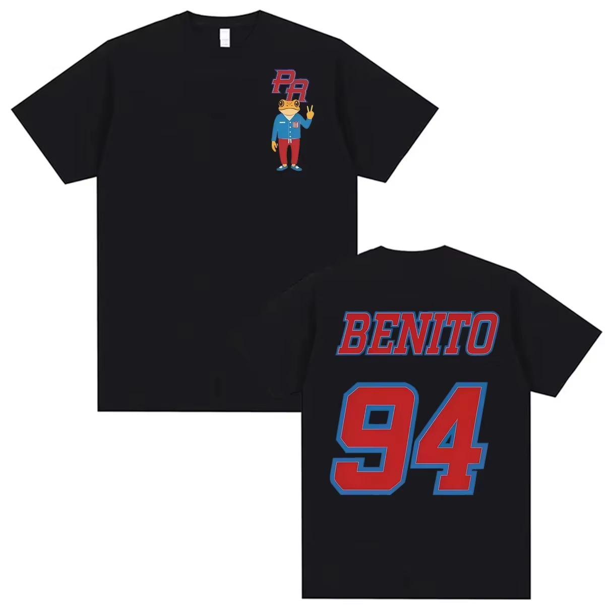 Rapper Bad Bunny T-shirt Debi  - Foto Street Fashion 评论和价格