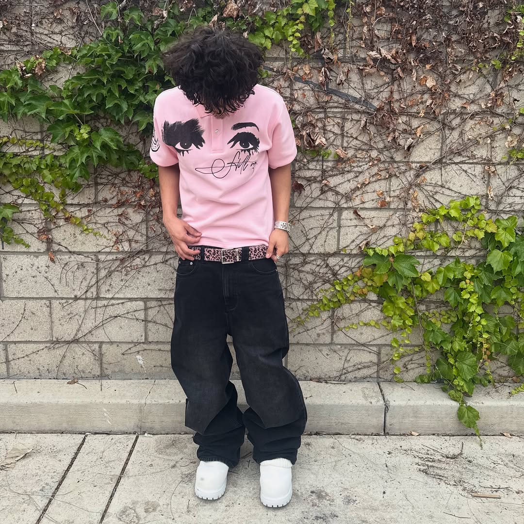 American Ins Retro Style Polo  - Street Fashion Logo 评论和价格