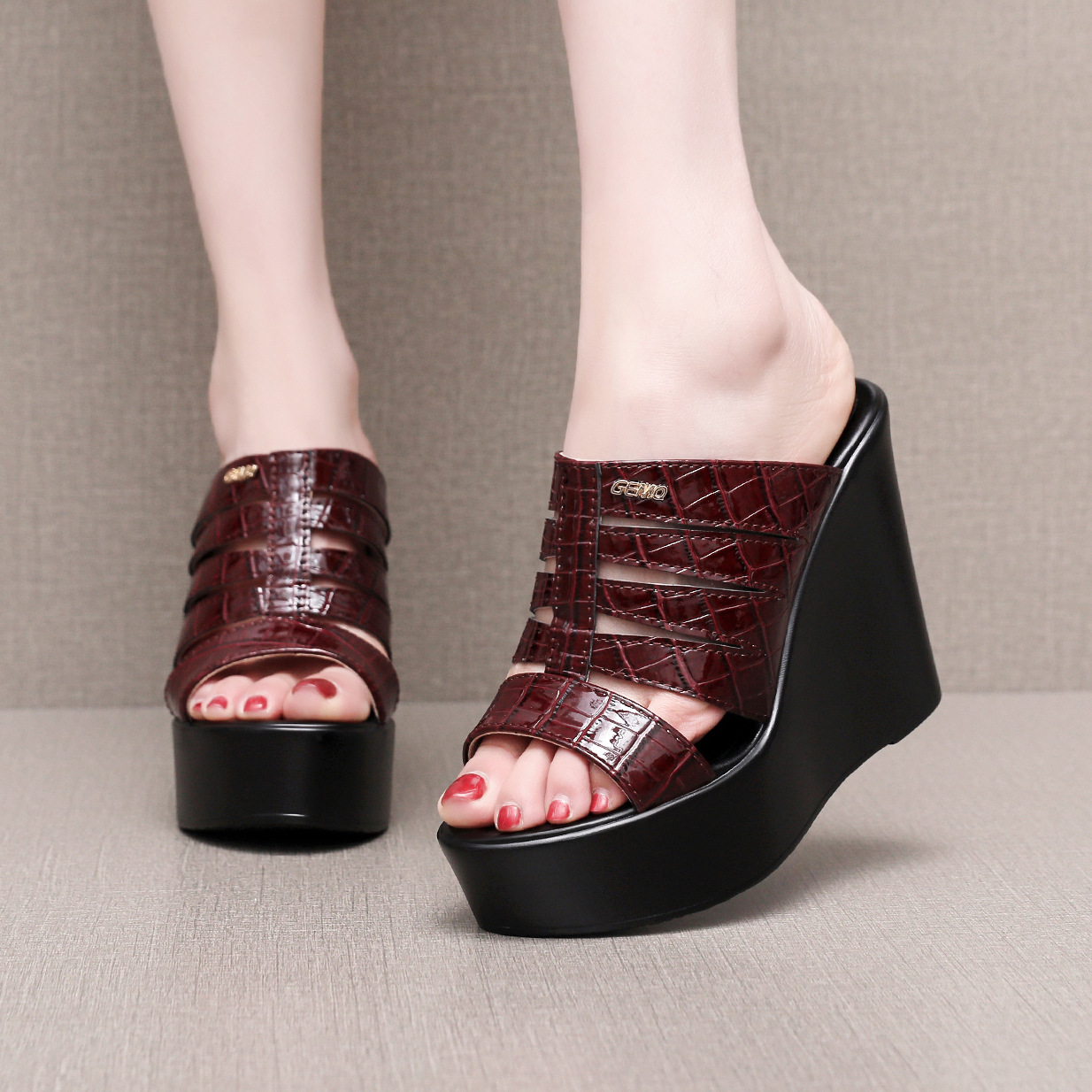 High quality summer leather we - Street Fashion Clothes 评论和价格