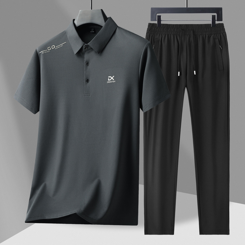 Men's Casual 2-Piece Sportswea - Street Fashion Clothes 评论和价格